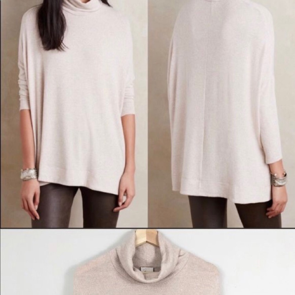 Mila dolman cream anthropology sweater